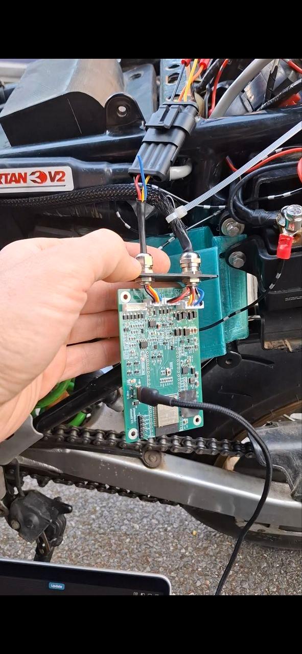 TuneFI installed on KLX355
