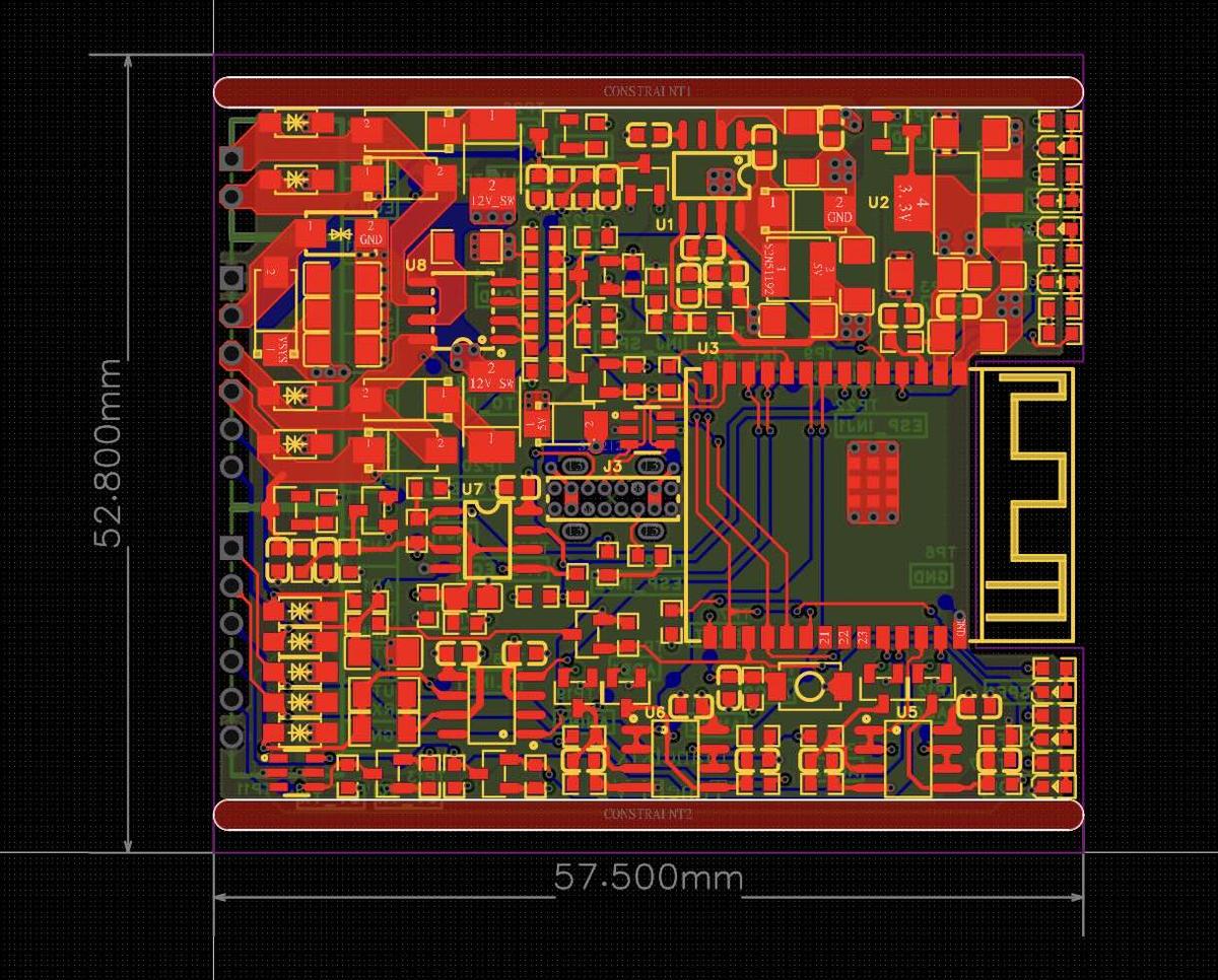 Engineering sample PCB